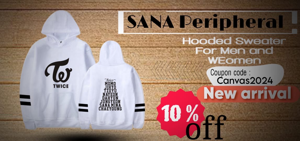 SANA Peripheral Support Clothes, Hooded Sweater For Men and WEomen